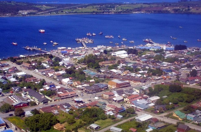  Puerto Quello thuộc thành phố cảng và xã đảo Quello, nằm ở phía nam Đảo Chiloe, khu Los Lagos, Chile. Ảnh: Maritimo Portuario.