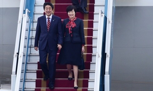 Thủ tướng Nhật Bản Shinzo Abe và phu nhân