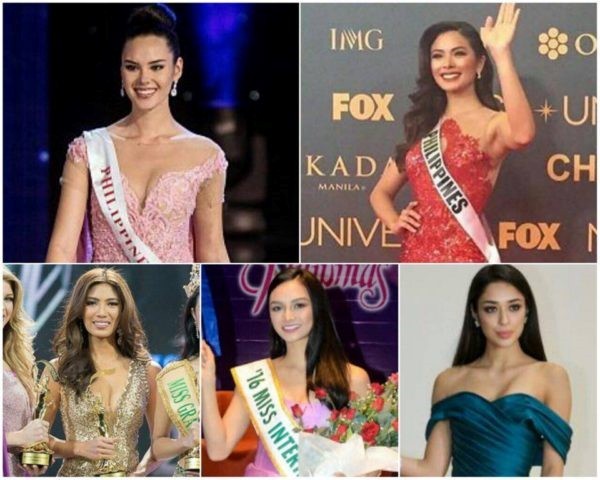 Các đại diện sắc đẹp của Philippines trong năm 2016. Ảnh: GB. 