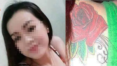 Cô gái có hình xăm hoa hồng từng bị bạn trai mới dọa giết?