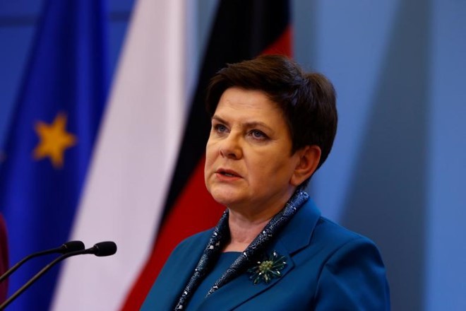 Thủ tướng Ba Lan Beata Szydlo. Ảnh: Reuters.