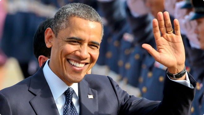 Tổng thống thứ 44 của Mỹ Barack Obama. Ảnh: wdkx.com.
