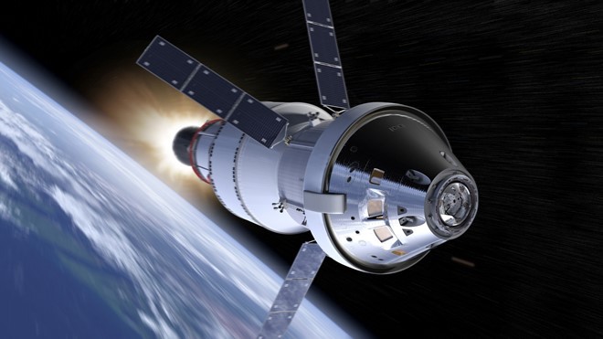 Tàu vụ trụ Orion có thể mang theo các phi hành gia. Ảnh: NASA. 