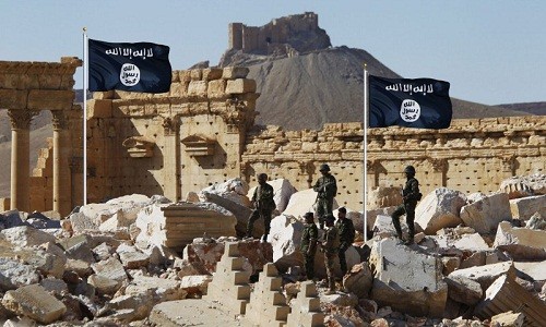 Quân đội Syria đã giành lại quyền kiểm soát Palmyra từ tay IS .Ảnh: Almasdar news.
