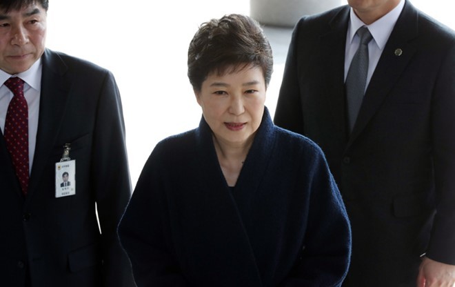 Cựu Tổng thống Hàn Quốc Park Geun Hye. Ảnh: Korea Times.