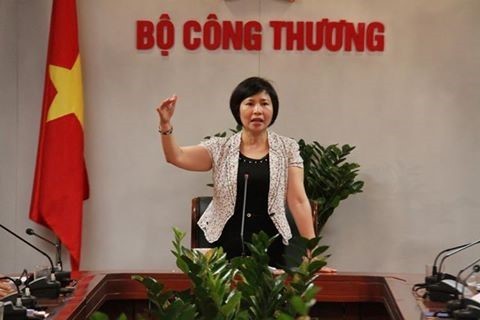 Trước khi đảm nhận vị trí Thứ trưởng Bộ Công Thương, bà Hồ Thị Kim Thoa là Chủ tịch HĐQT Bóng đèn Điện Quang. Ảnh: Bộ Công Thương 