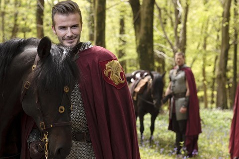 David Beckham uy nghi trong King Arthur: Legend Of the Sword. Ảnh: MovieWeb. 
