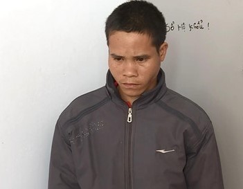 Hà Văn Toản đã bị bắt khẩn cấp vì xâm hại tình dục cháu bé 5 tuổi. 