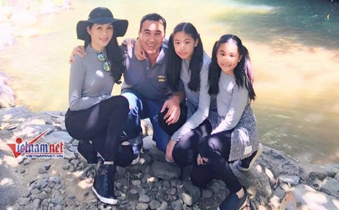 Gia đình diễn viên Quyền Linh. 
