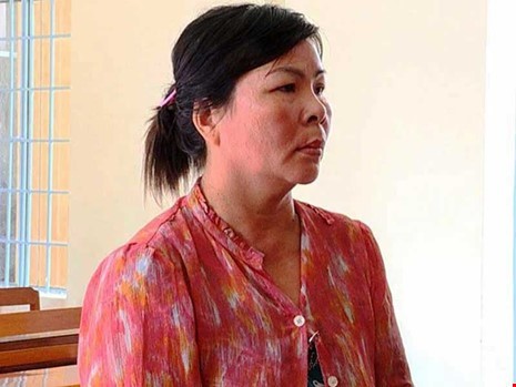 Nguyễn Thị Kiều (ngụ Vĩnh Long), người liên tục có bầu, sinh con để né án tù.