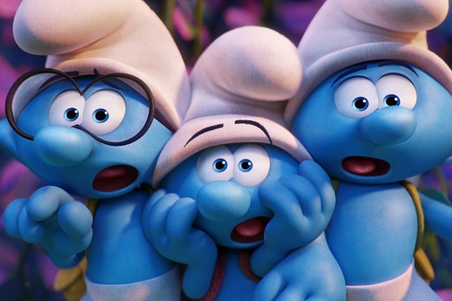Smurfs: Lost Village thất bại trong việc lôi kéo khán giả Mỹ tới rạp trong cuối tuần qua. Ảnh: Sony.