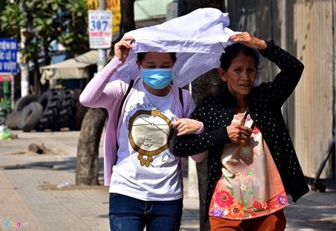 Sài Gòn đón đợt nắng nóng trên 35 độ C