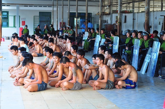 Học viên trốn khỏi Trung tâm cai nghiện Đồng Nai (xã Xuân Phú, huyện Xuân Lộc) đầu tháng 11/2016 được đưa trở lại.