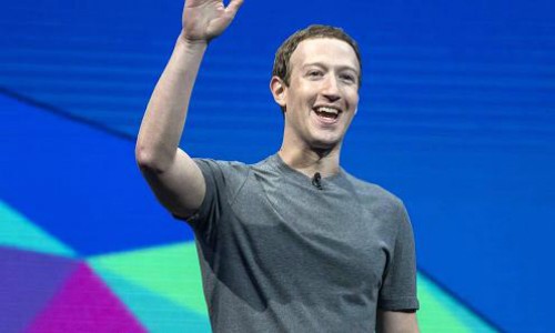 Đồng sáng lập kiêm CEO Facebook - Mark Zuckerberg. Ảnh: AFP