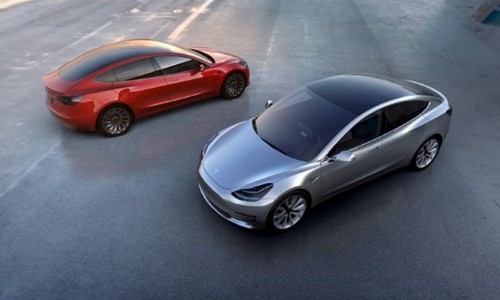 Model 3 của Tesla sẽ có giá khởi điểm 35.000 USD. Ảnh: Tesla Motors