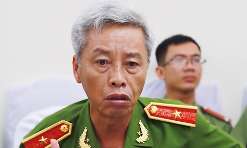  thiếu tướng Phan Anh Minh - Phó giám đốc Công an TP HCM