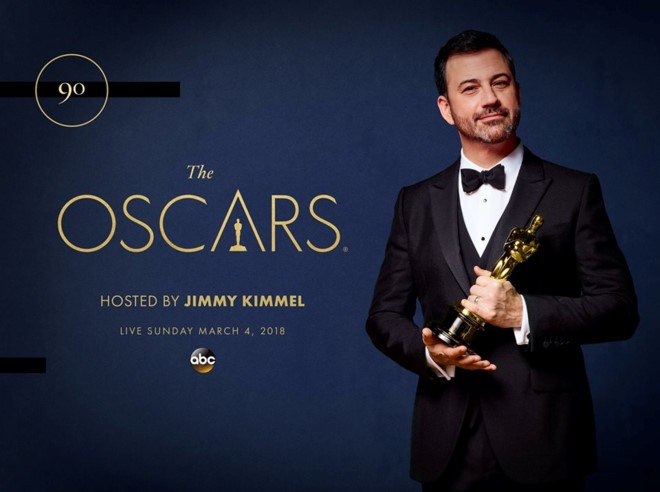 Jimmy Kimmel tiếp tục là người dẫn dắt cho lễ trao giải thưởng điện ảnh Oscar lần thứ 90. Ảnh: ABC.
