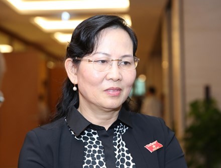 Bà Lê Thị Thủy - Phó chủ nhiệm Ủy ban Kiểm tra Trung ương.