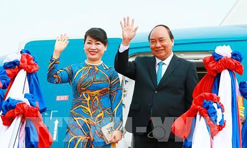 Thủ tướng Việt Nam và phu nhân sẽ thăm Nhật Bản từ ngày 4/6. Ảnh: TTXVN