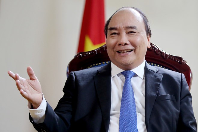 Thủ tướng Nguyễn Xuân Phúc và Phu nhân cùng đoàn đại biểu cấp cao Việt Nam sẽ thăm chính thức Hợp chúng quốc Hoa Kỳ. Ảnh: Thống Nhất/TTXVN.