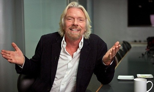 Richard Branson từng mắc chứng khó đọc với thành tích yếu kém. Ảnh: Inc
