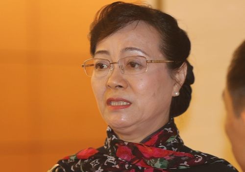 Phó bí thư Thành uỷ TP HCM Nguyễn Thị Quyết Tâm. 