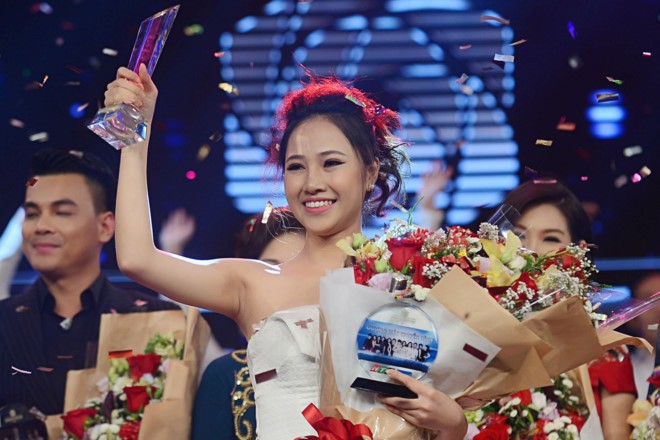 Kim Thảo đăng quang thuyết phục với 80% bình chọn từ Hội đồng giám khảo. 