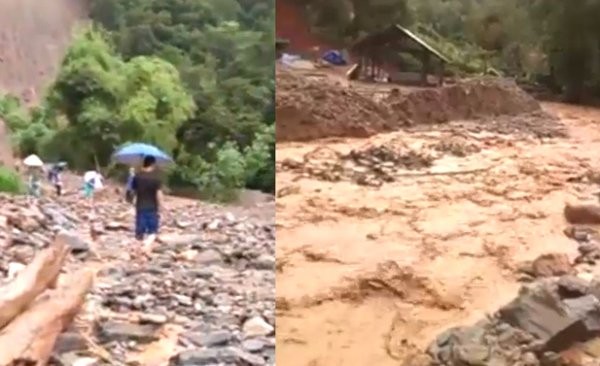 Mưa đặc biệt lớn tại Hà Giang gây ra sạt lở đất nghiêm trọng tại huyện Vị Xuyên