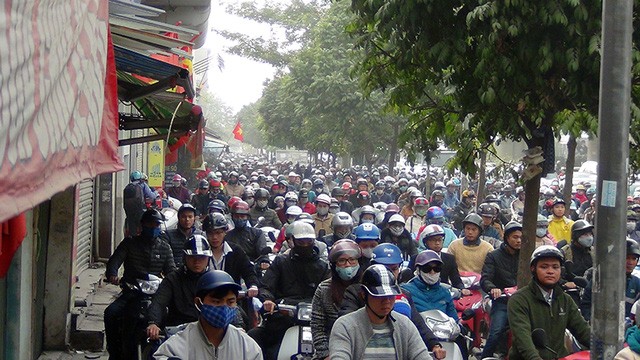 Kết quả khảo sát cho thấy trên 90% người dân đồng thuận với việc cấm xe máy trong nội đô