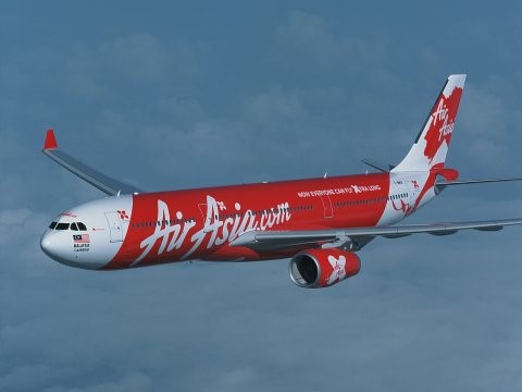 Máy bay AirAsia X Airbus A330-300. Ảnh: AFP
