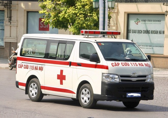 Xe cấp cứu 115 Hà Nội bị phản ánh không đón bệnh nhân gọi cấp cứu trong đêm (Ảnh minh họa).