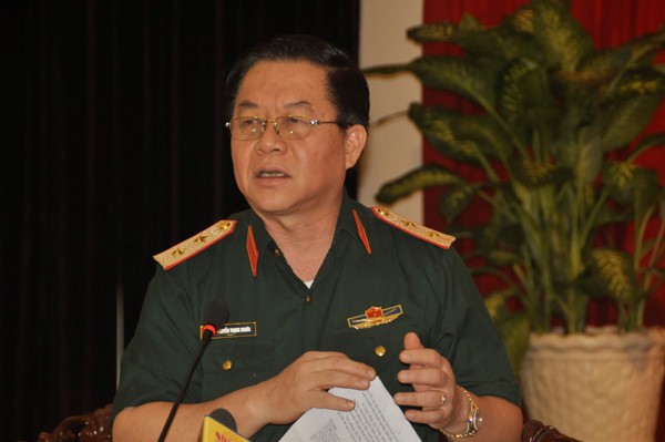 Trung tướng Nguyễn Trọng Nghĩa, Phó Chủ nhiệm Tổng cục Chính trị (Bộ Quốc phòng). 
