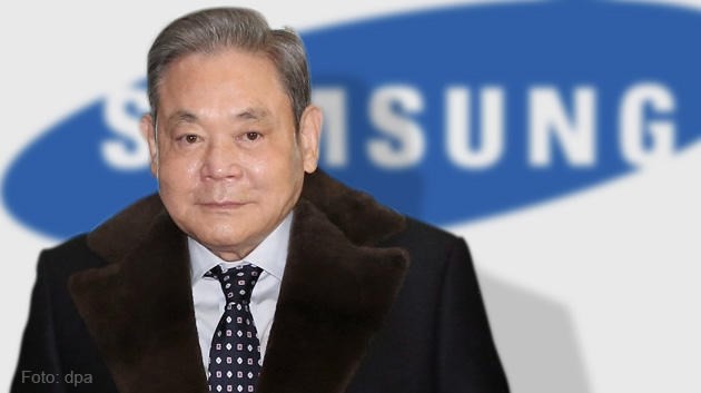 Chủ tịch tập đoàn Samsung Lee Kun-hee. (Nguồn: DPA)