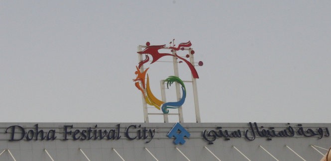 Khu trung tâm mua sắm Doha Festival City tại Doha, Qatar - Ảnh: Reuters
