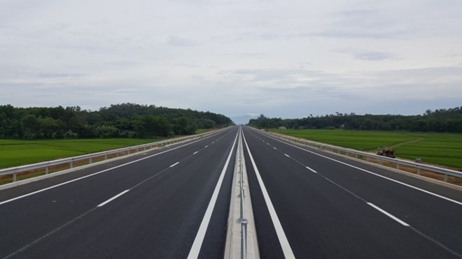 Đoạn tuyến 65km của Dự án xây dựng đường cao tốc Đà Nẵng - Quảng Ngãi được đưa vào khai thác tạm. (Ảnh: VEC cung cấp)