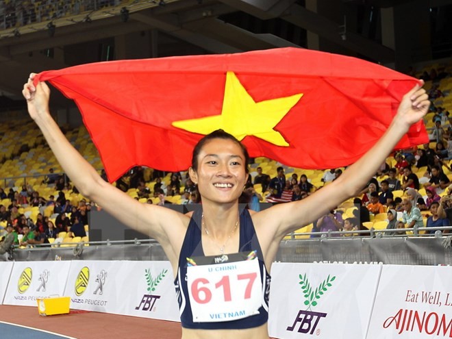 Cô gái 20 tuổi Lê Tú Chinh đã có được 2 huy chương vàng SEA Games 29.