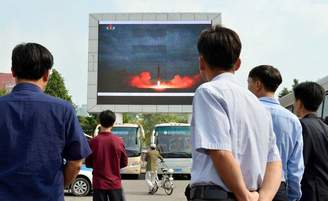 Mỹ biết trước vụ phóng tên lửa Triều Tiên qua Nhật Bản vài giờ. (Ảnh: Reuters)