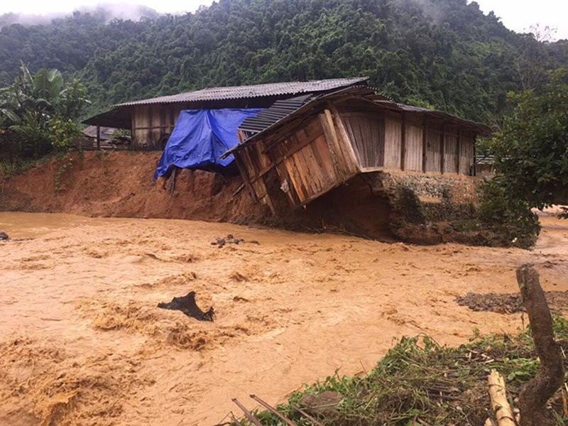 Điện Biên: Ít nhất 4 người thiệt mạng do mưa lũ