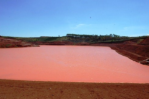 Bác tin vỡ hồ chứa bùn đỏ tại Nhà máy Alumin Nhân Cơ 