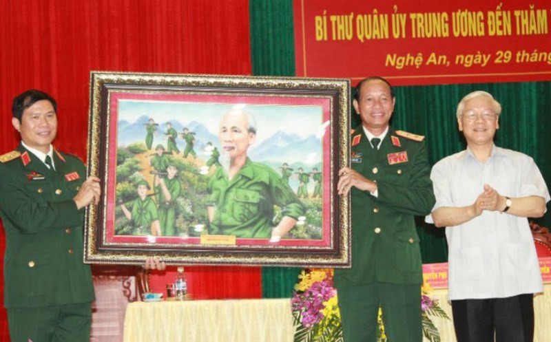 Tổng Bí thư Nguyễn Phú Trọng về làm việc tại tỉnh Nghệ An