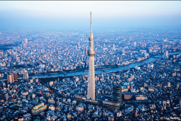 Tokyo Sky Tree-một trong những Tháp truyền hình cao nhất thế giới