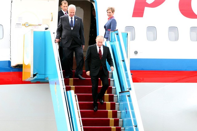 APEC 2017: Tổng thống Nga Putin đã đến Việt Nam