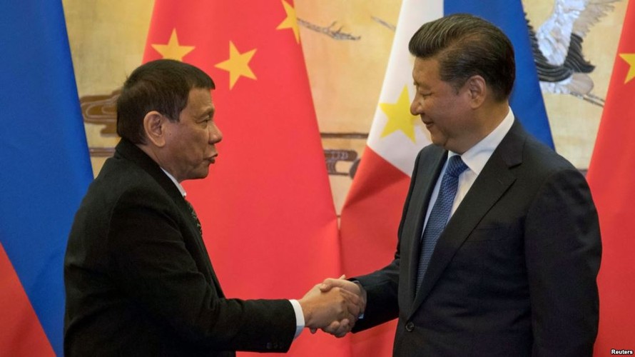 Chủ tịch Tập Cận Bình và Tổng thống Duterte
