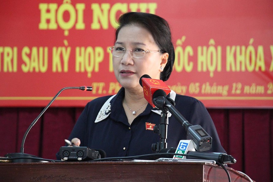 Chủ tịch Quốc hội Nguyễn Thị Kim Ngân. Ảnh: Vietnamnet