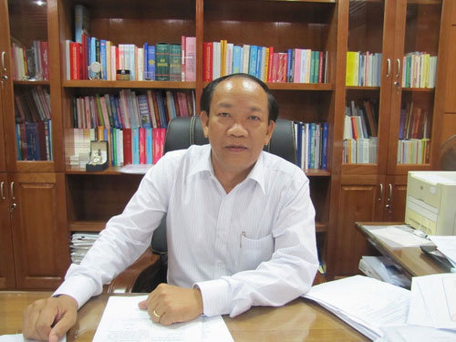 Ông Đinh Văn Thu - Chủ tịch tỉnh Quảng Nam. Ảnh: Tuổi Trẻ