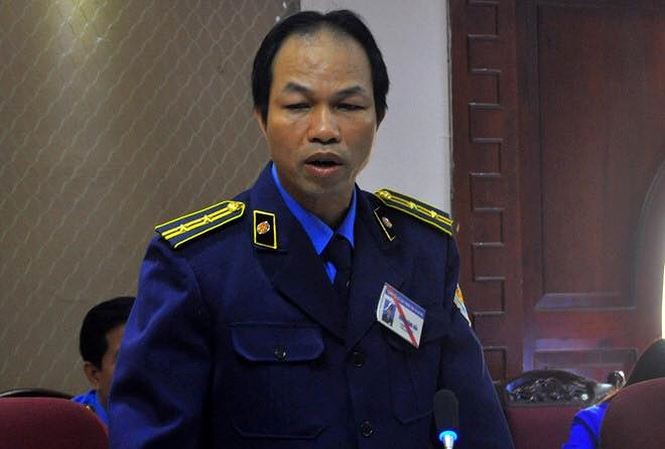 Ông Trần Đăng Hải, Chánh Thanh tra Sở GTVT Hà Nội. Ảnh: NLĐ