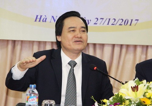 Bộ trưởng Phùng Xuân Nhạ. Ảnh: Vietnamnet
