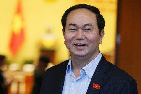 Chủ tịch nước Trần Đại Quang. Ảnh: ĐSPL
