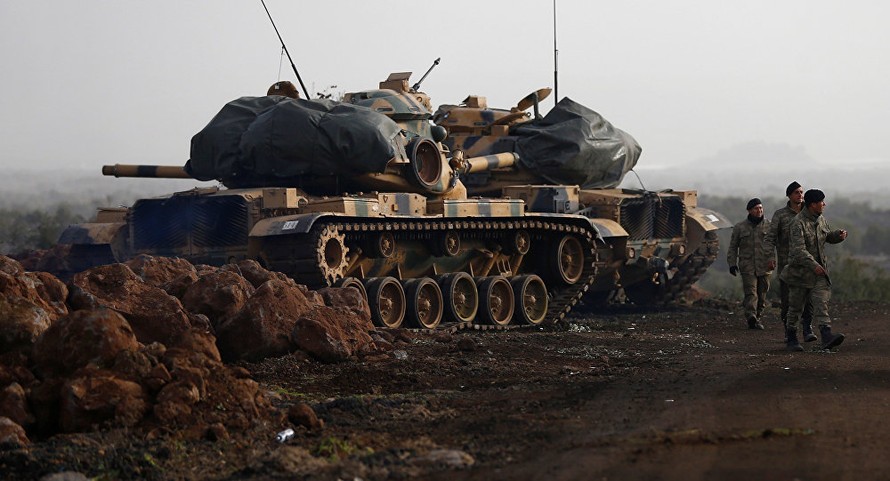 Chiến sự Syria: Phát hiện quân đội Thổ Nhĩ Kỳ ở phía nam Aleppo