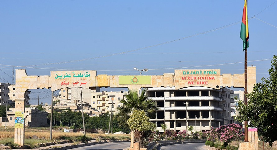 Chính quyền người Kurd tại Afrin kêu gọi Damascus 'bảo vệ chủ quyền'